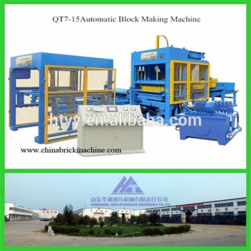 HT QT7-15 automatic sandcrete block making machine