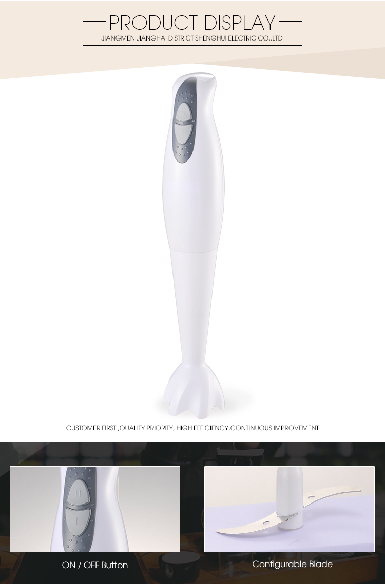 Elektrische Haushaltsgeräte Tragbarer Stabmixer-Stick Electric Home Appliances Portable Hand Blender Stick