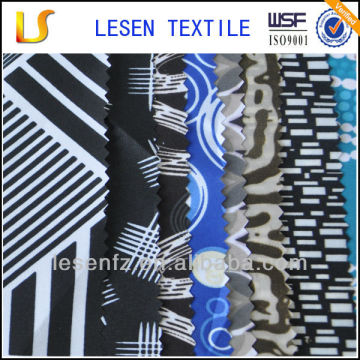 Shanghai Lesen fashion design printed shanghai clothing fabric
