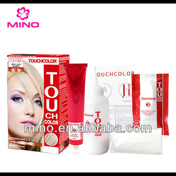 TouchColor Permanent Hair Color Private Lable Cosmetics