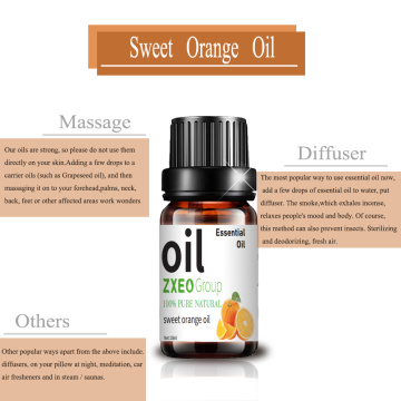 10ml Hot natural pure sweet orange essential oils natural