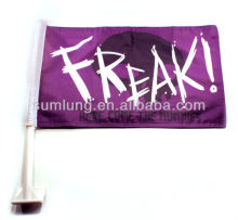 Promotional Plastic Pole Car Flag