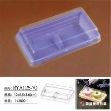 Rectangle Plastic Cake Packaging Box
