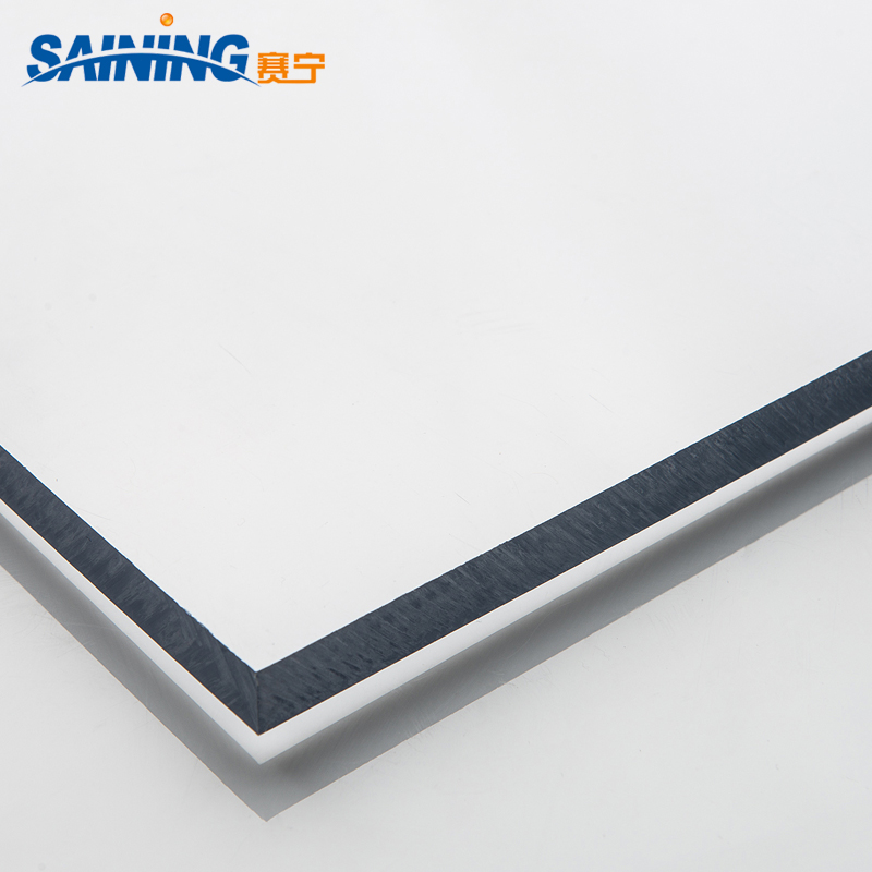 3mm Transparent PC Solid Polycarbonate Roofing Sheet