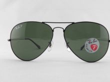 Metal Frame Black / Crystal Green Lens Non-polarized Ray Ban Aviator Sunglasses Rb3025 62#