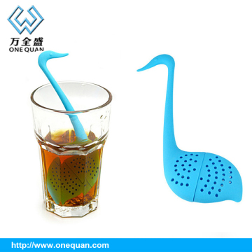 New super tea maker silicone swan shape tea infuser fits tea lovers