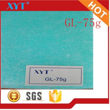 Foam impregnating nonwoven fabric for filtering with 100%polyester