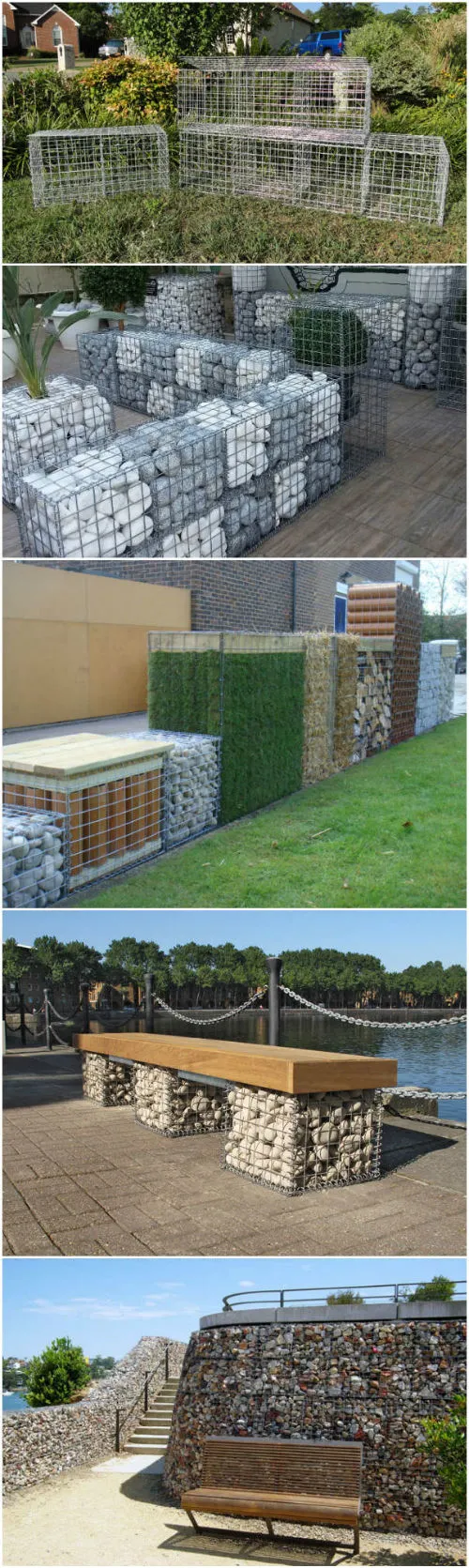 Amazon 2X1X1 Stone Filled Welded Gabion Fence Made in China