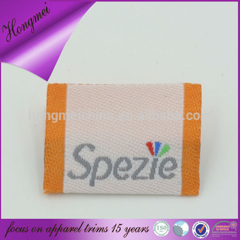 Brand name label handmade clothing label from alibaba