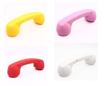 Wireless Bluetooth Smartphone Handset , Universal Mobile Phone Telephone Receiver
