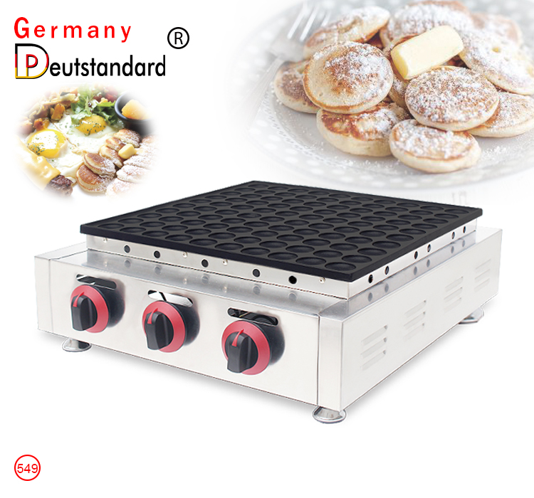factory price gas poffertjes grill waffle maker
