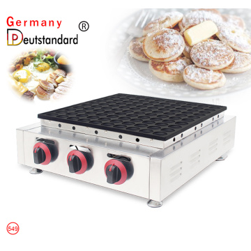 precio de fábrica de gas poffertjes parrilla waffle fabricante