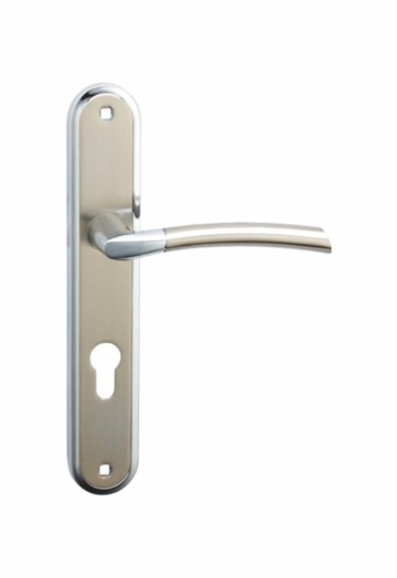 New idea design aluminum handle on plate