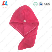 Charming smooth microfiber hair dry towel