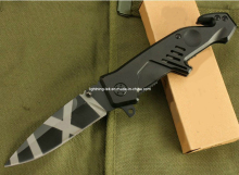 Udtek00154 OEM Extrema Ratio Mf3 Tiger Print Folding Blade Knife for Hunting and Rescue