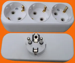 3-ходовой адаптер переменного тока европейского типа (P8813)