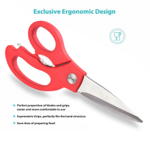 best multifunctional stainless steel chef kitchen scissors