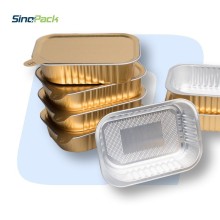 ST-320 Heat Seal Aluminium Foil Container with Easy-to-tear-off lid