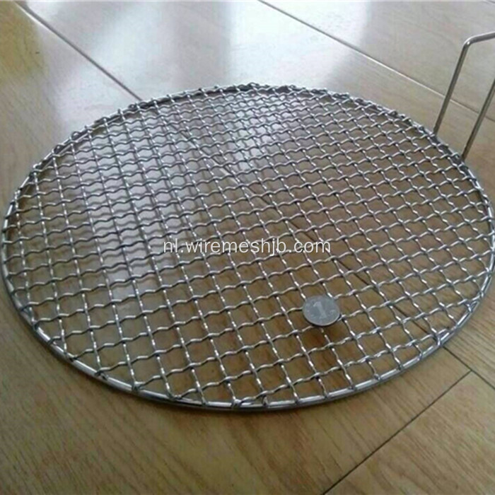 Gegalvaniseerd barbecuedraad netting-rond type