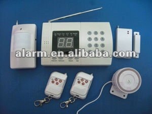 LED display home burglar alarm system