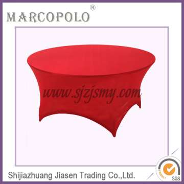 round banquet spandex table cover/ wedding table cover