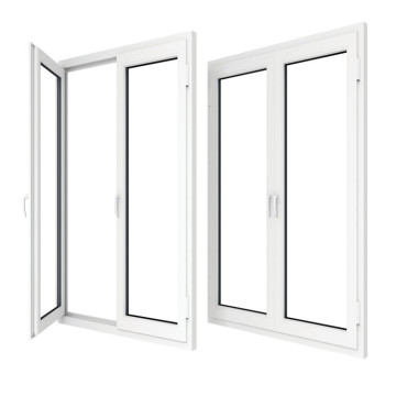 UPVC Window Materials and Handles for New Style Window Units
