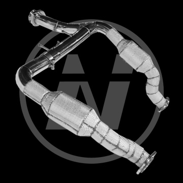 High flow catless exhaust downpipes for Ford Raptor F150 3.5T downpipe