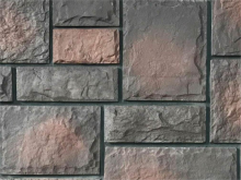 Round castle rocks for poolside accents