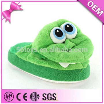 Custom plush slipper, OEM plush animal slippers, plush toys for crane machines