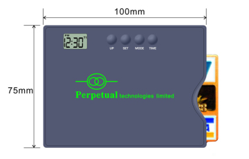 Credit card holder with alarm