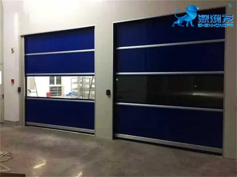 PVC high speed door Used in stero garage