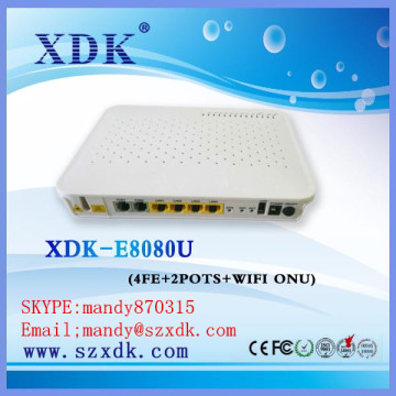 gepon onu 4FE+2POTS+WIFI ONU GEPON WIFI ONU