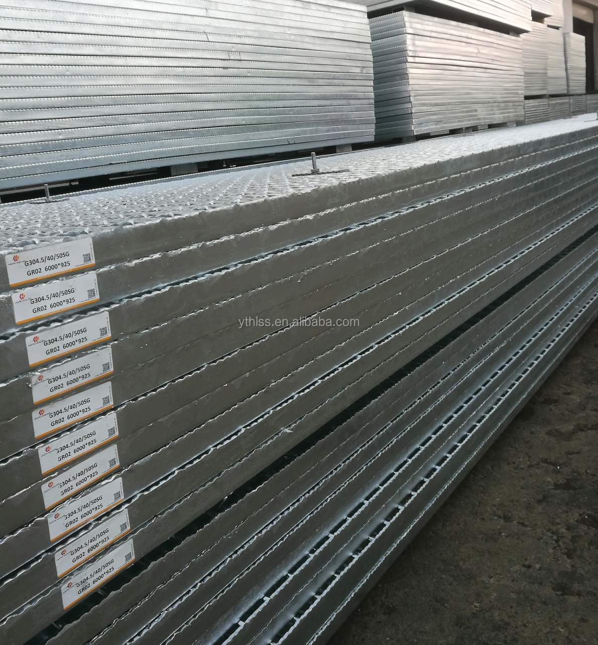 Factory price  6m*1m HDG Steel Grating Stainless Steel Grating