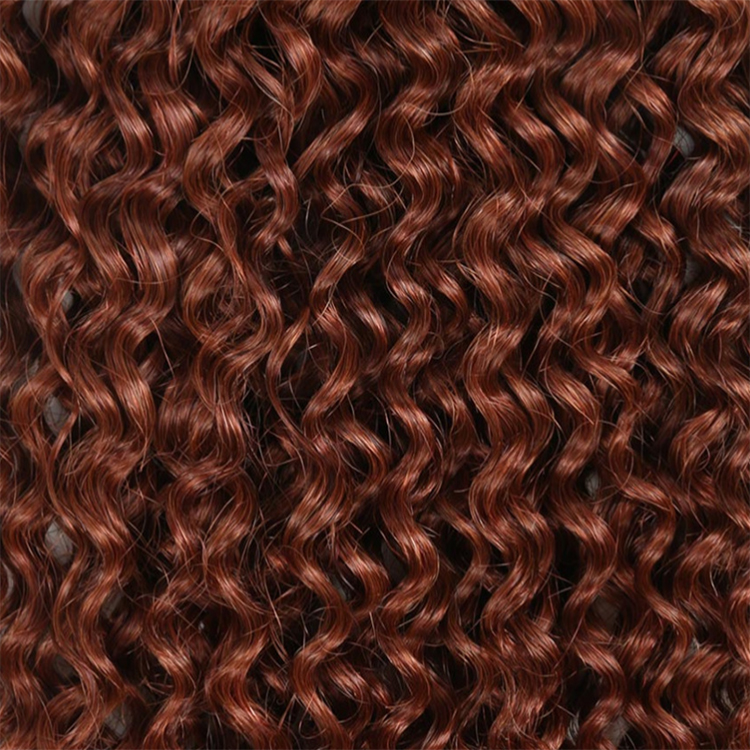 color #33 jerry curl hair weave hot sale virgin brazilian human hair bundles wholesale price remy human hair extension