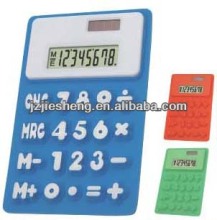 Colorful Silicone foldable calculator