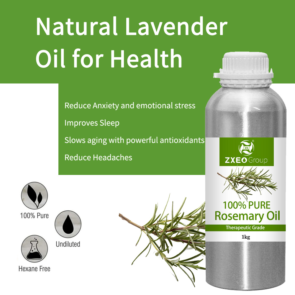 Rosemary esencial para el cuidado de la piel Aceite esencia esencia de crecimiento del cabello materia prima cosmética