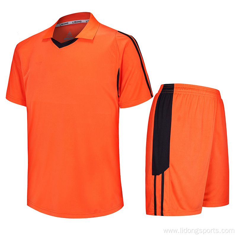 latest design blank cheaper yellow Soccer jersey