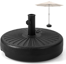 Popular Resin Base Plastic Round Parasol Umbrella Water Filled Base