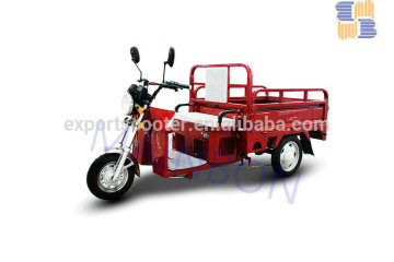 2016 Popular hydraulic cargo tricycle cabin cargo tricycle three wheeler