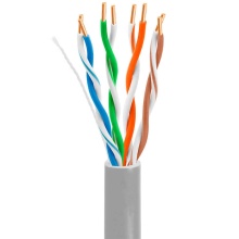 305m (1000 ft) Copper CCA UTP Network Ethernet Cable - Plenum Rated
