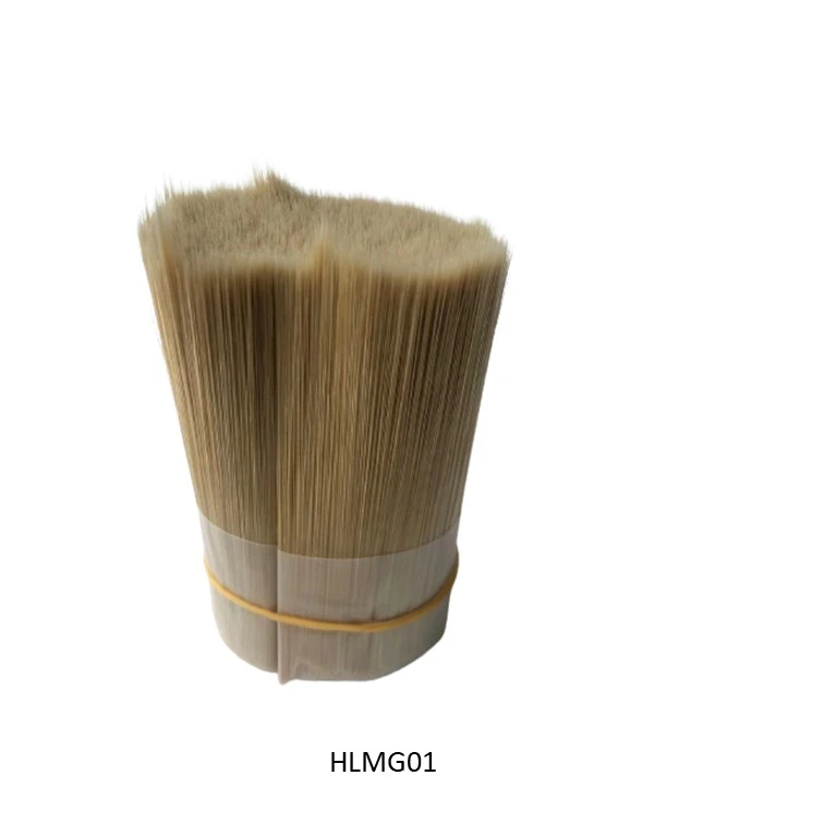 White Bristle Imitated Highly Absorbtion Paint Brushes Filament