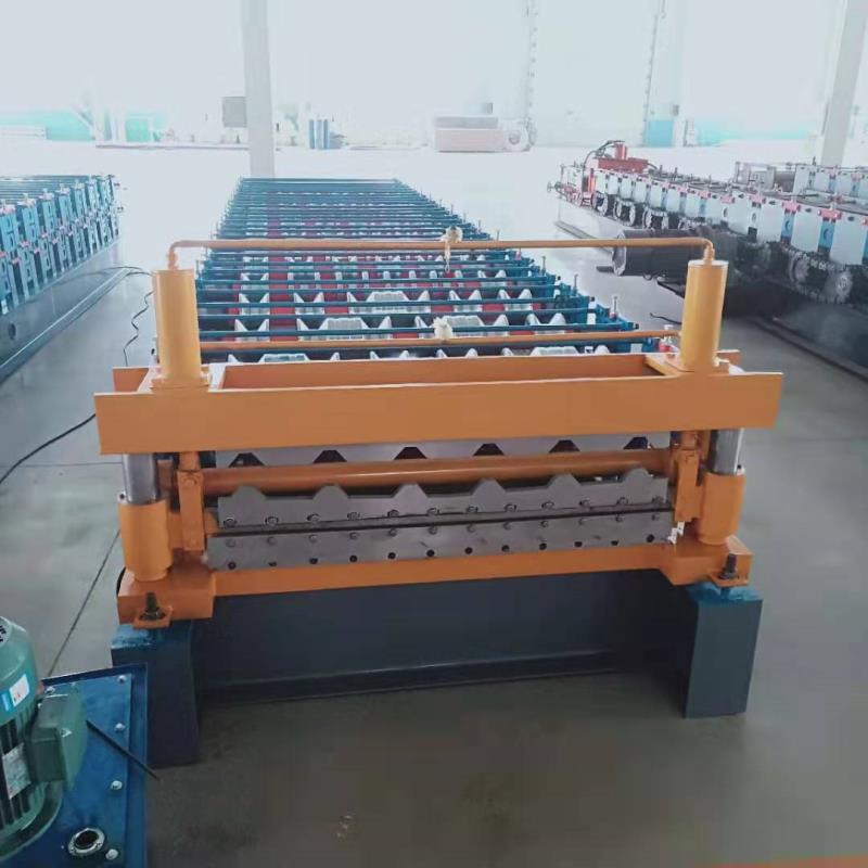 Double Layer glazed Metal Roof Sheet Cold Rolling forming machinery made in China