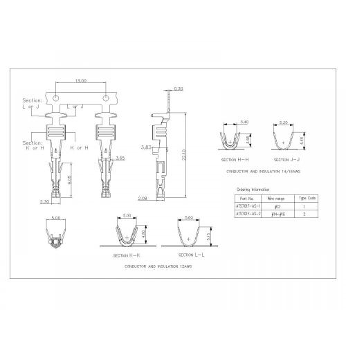 5.70 mm Pitch Crimp Terminal Connector Series