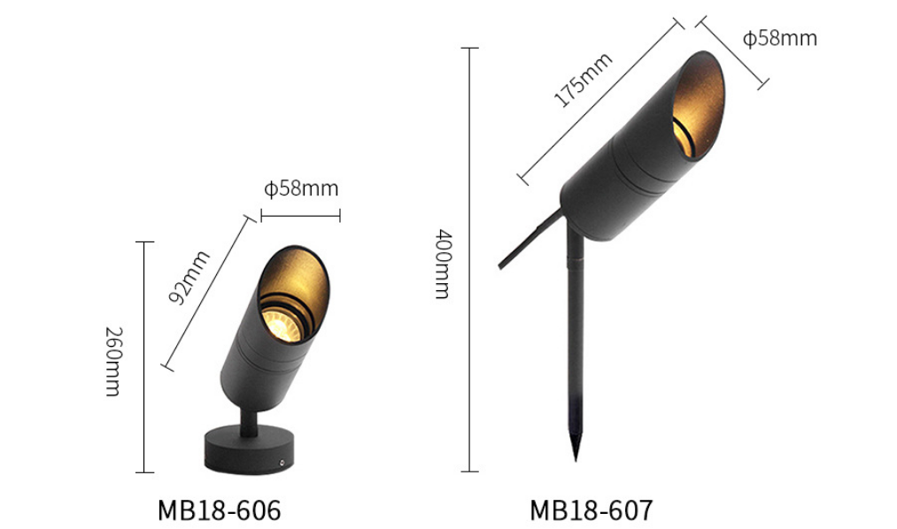 12V Garden Spike Light Kit