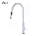 Single Handle Deck Mounted Pull Out Kitchen Faucet