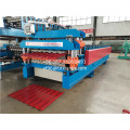 trapezoidal steel step roofing tile double deck machine