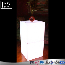 White Color Lighting Box LED Display Gift Stand Decoration Base