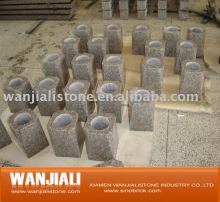 Memorial granite vase