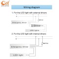 Full power output emergency driver strip