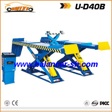 Large Platform Profile Scissor Lift For Four Wheel Alignment